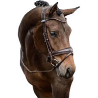 Produktbild von PS of Sweden GP Trense aus Leder in Braun für Vollblut