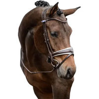 Produktbild von PS of Sweden GP Trense aus Leder in Braun für Vollblut