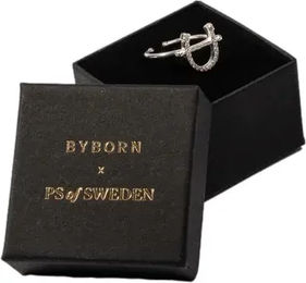 PS of Sweden Hufeisen-Ring aus Metall für Pferde in Gold oder Silber – Bild 1 von 2