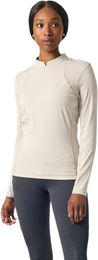 PS of Sweden Langarmshirt Claire Airflow Top FS 2025 Foggy Rock Größe S – Bild 1 von 1