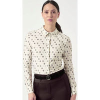 Produktbild von PS of Sweden Langarmshirt Valerie Offwhite Monogram Größe M