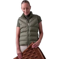 Produktbild von PS of Sweden Lucy Daunenweste Damen Puffer Grün Größe S