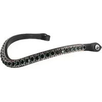 Produktbild von PS of Sweden Luxe Mystic Stirnband für Pferde in Schwarz aus Leder Größe XFull