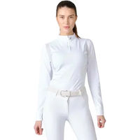 Produktbild von PS of Sweden Madison Turnier-Langarmshirt für Damen in Weiß Größe L