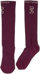 Produktbild von PS of Sweden Marion Merino Socken Unisex aus Wolle 39/41 Rot Lila