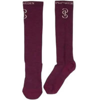 Produktbild von PS of Sweden Marion Merino Socken Unisex aus Wolle 39/41 Rot Lila
