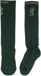 Produktbild von PS of Sweden Marion Merino Socken Unisex aus Wolle Grün Größe 36/38