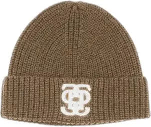 Produktbild von PS of Sweden Mütze Lou Felt Monogram aus Wolle in Braun
