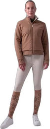 Produktbild von PS of Sweden Oakley Fleece mit Reißverschluss für Damen in Braun Größe L