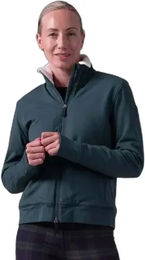 Produktbild von PS of Sweden Oakley Fleece mit Reißverschluss für Damen in Grün Größe L