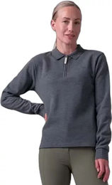Produktbild von PS of Sweden Olivia Reitshirt Damen Langarm Grau Größe M