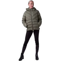 Produktbild von PS of Sweden Penelope Puffer Daunenjacke mit Kapuze für Damen in Grün Größe XS