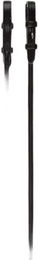 Produktbild von PS of Sweden Pferdezügel Supergrip Round Stitched Leder 16 mm Schwarz Silber