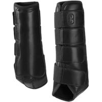 Produktbild von PS of Sweden Premium Hinterbeingamaschen aus Kunstleder Schwarz 2er Set