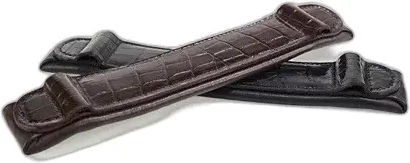 Produktbild von PS of Sweden Reithalfter High Jump Patent Croco für Pferde aus Leder in Schwarz oder Braun