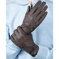Produktbild von PS of Sweden Reithandschuhe für Herren aus Kunstleder mit Grip in Schwarz oder Braun