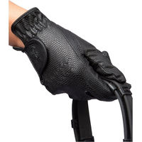 Produktbild von PS of Sweden Reithandschuhe Grip aus Kunstleder Schwarz Unisex Ganzjährig