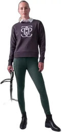 Produktbild von PS of Sweden Reithose Katja Damen Mid Grip Grün XL