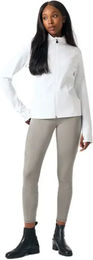 Produktbild von PS of Sweden Reithose Leslie Mid Grip für Damen in Beige oder Grau Größe M