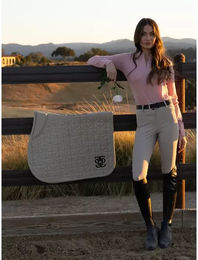 Produktbild von PS of Sweden Reithose Pauline Mid Grip für Damen in Beige Größe 34