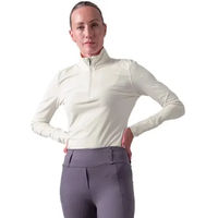 Produktbild von PS of Sweden Reitshirt Damen langarm Türkis Weiß XL