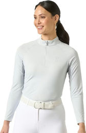 PS of Sweden Reitshirt Evelina Crystal für Damen in Blau und Weiß Größe XS – Bild 1 von 2