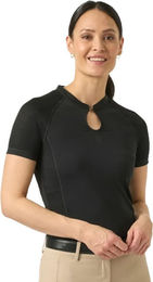 PS of Sweden Reitshirt Selena Mesh für Damen in Schwarz XS – Bild 1 von 3