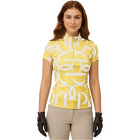 Produktbild von PS of Sweden Reitshirt Vera für Damen in Gelb Größe S aus Polyamid für den Sommer