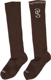 Produktbild von PS of Sweden Reitsocken für Damen Braun Polyamid Größe 39-41