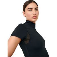 Produktbild von PS of Sweden Reittrikot Everly Damen mit 1/2 Reißverschluss Schwarz