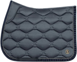 PS of Sweden Schabracke Ruffle Pearl Springen FULL Shadow Blue – Bild 1 von 1