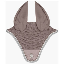 Produktbild von PS of Sweden Signature 2024 Fliegenmütze mit Fliegenohren für Warmblut in Warm Grey