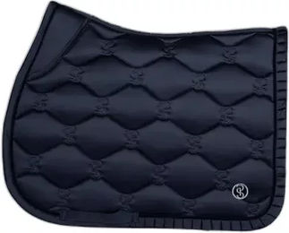 PS of Sweden Springschabracke Ruffle für Warmblut in Blau oder Schwarz aus Polyester – Bild 1 von 2