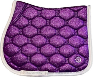 PS of Sweden Springschabracke Stardust Pearl in Silber und Lila aus Polyester – Bild 1 von 2