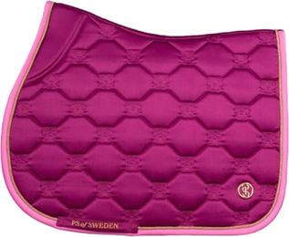 PS of Sweden Springschabracke The Essence Satin Rosa für Warmblut – Bild 1 von 2