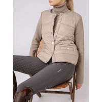 Produktbild von PS of Sweden Steppweste Perla Merinojacke Damen Beige XS