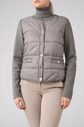 PS of Sweden Steppweste Perla Merinojacke Damen Grau Größe M – Bild 1 von 1
