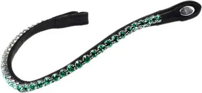 PS of Sweden Stirnband Slim Midnight Schwarz aus Leder – Bild 1 von 1