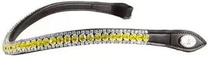 PS of Sweden Stirnband The Original Delight Sunburst aus Leder in Braun und Gelb – Bild 1 von 1