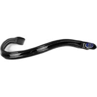 Produktbild von PS of Sweden Stirnband U-Shape Lacquered Leder Schwarz XFull