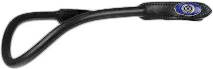 Produktbild von PS of Sweden Stirnband U-Shape Rolled für Pferde aus Leder in Schwarz
