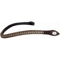 Produktbild von PS of Sweden Stirnriemen Classic Pearl Earth Brown Braun Größe Full