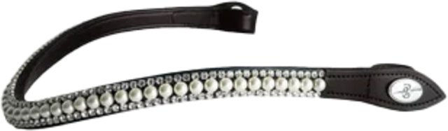 Produktbild von PS of Sweden Stirnriemen Classic Pearl Ivory aus Leder in XFULL