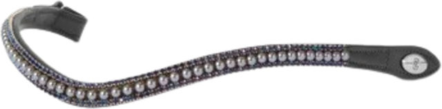 PS of Sweden Stirnriemen Classic Pearl Shadow Blue Schwarz Full – Bild 1 von 1