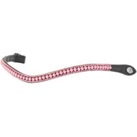 Produktbild von PS of Sweden Stirnriemen Classic Pearl Vintage Pink Schwarz Full