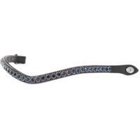Produktbild von PS of Sweden Stirnriemen Luxe Celestial Blue Schwarz COB