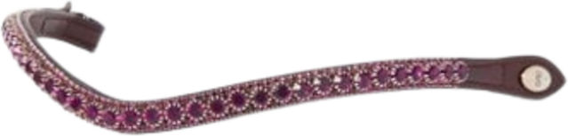 PS of Sweden Stirnriemen Luxe Eclipse Purple Braun COB – Bild 1 von 1