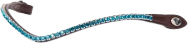 PS of Sweden Stirnriemen Ocean Teal Braun Größe Full – Bild 1 von 1