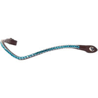 Produktbild von PS of Sweden Stirnriemen Ocean Teal Braun Größe Full