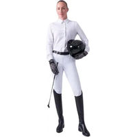 Produktbild von PS of Sweden Turnierleggings Katja Damen Full Grip Reithose Weiß XL